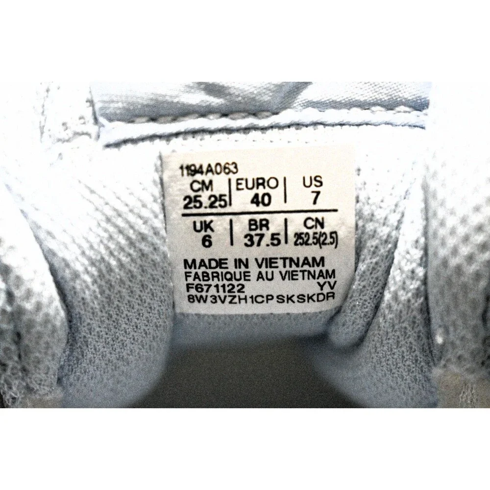 ASICS Baby Blue Gray Pink Mesh Running Training Shoe - Men's 7 or Women's 9